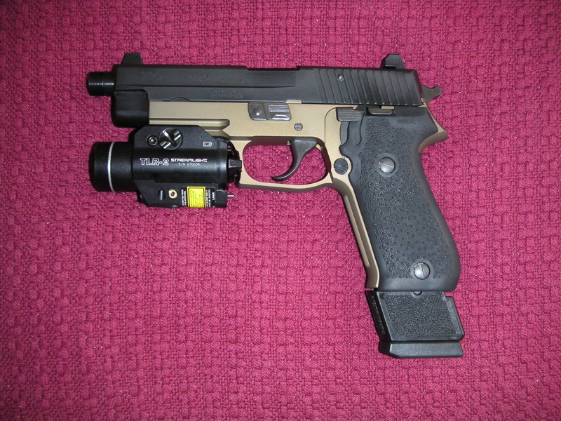 Pic of Sig P220R Combat Threaded Barrel