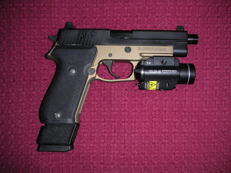 Pic of Sig P220R Combat Threaded Barrel