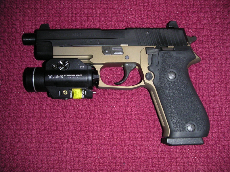 Pic of Sig P220R Combat Threaded Barrel