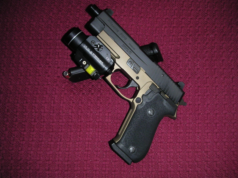 Pic of Sig P220R Combat Threaded Barrel